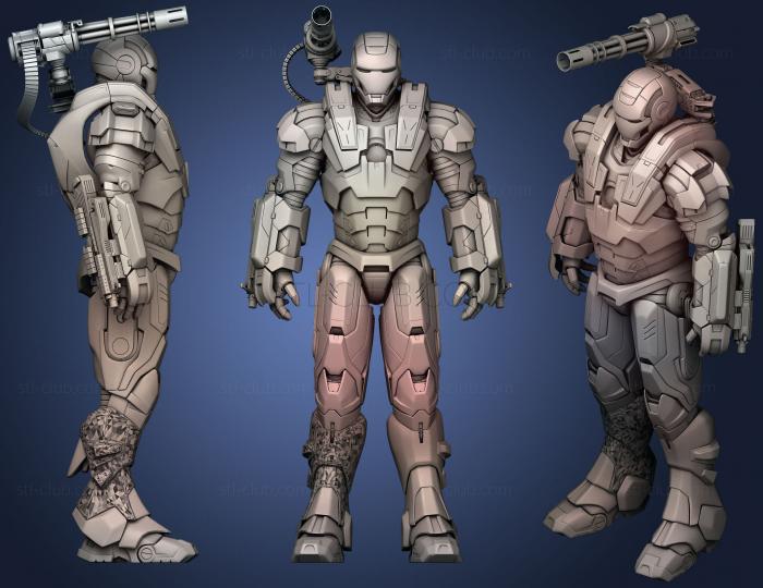 3D model Ironman War Machine (STL)